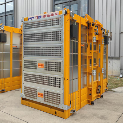 Inverter Control Passenger and Material Hoist The Perfect Choice for Rack And Pinion Lift Construction